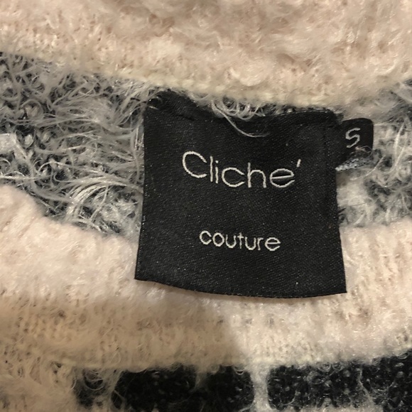 Cliche Couture Cropped Small/Medium Sweater - Picture 6 of 13